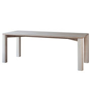 Corner Bar medium natural ash table